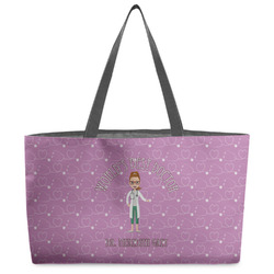 Doctor Avatar Beach Totes Bag - w/ Black Handles (Personalized)
