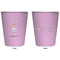 Doctor Avatar Trash Can White - Front and Back - Apvl