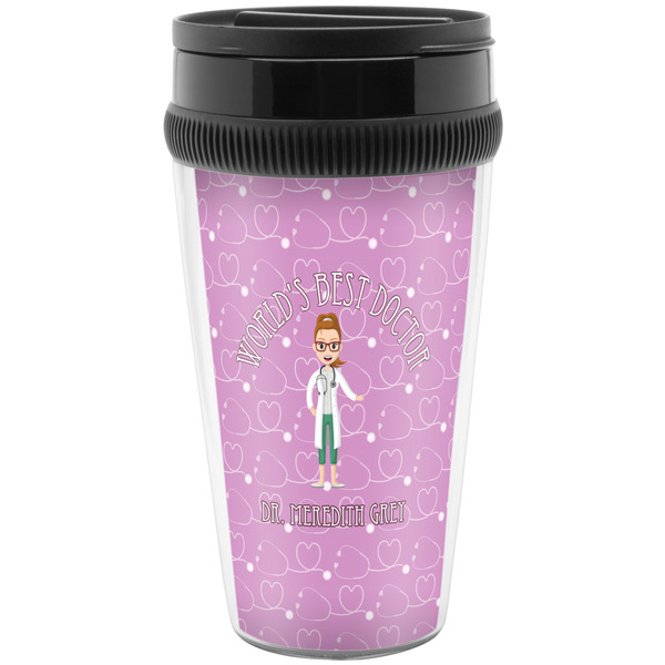 Custom Doctor Avatar Acrylic Travel Mug without Handle (Personalized)