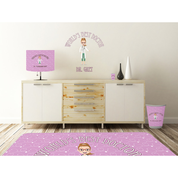 Doctor Avatar Wall Graphic Decal Wooden Desk