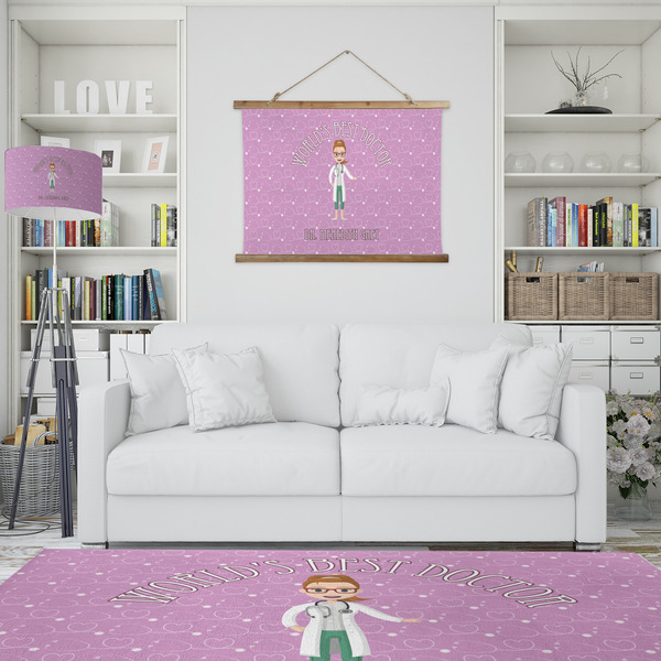 Doctor Avatar Wall Hanging Tapestry - IN CONTEXT