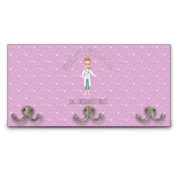 Doctor Avatar Wall Mounted Coat Rack (Personalized)