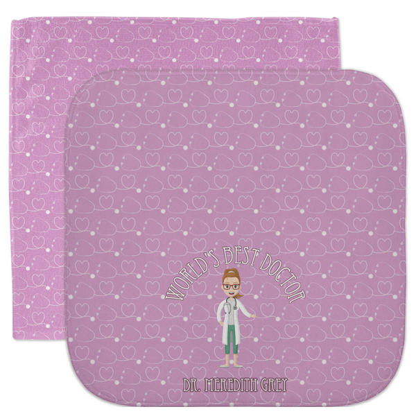 Custom Doctor Avatar Facecloth / Wash Cloth (Personalized)