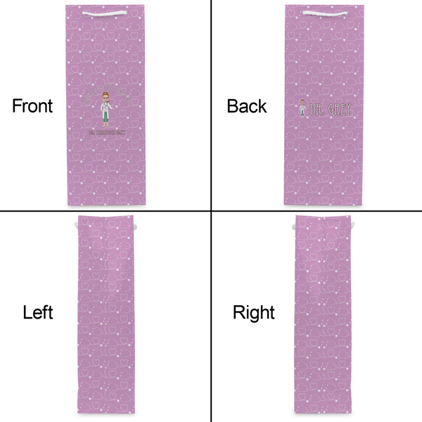 Doctor Avatar Wine Gift Bag - Matte - Approval