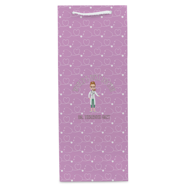 Doctor Avatar Wine Gift Bag - Matte - Front