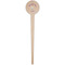 Doctor Avatar Wooden 4" Food Pick - Round - Single Pick