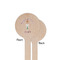 Doctor Avatar Wooden 7.5" Stir Stick - Round - Single Sided - Front & Back