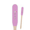 Doctor Avatar Wooden Food Pick - Paddle - Closeup