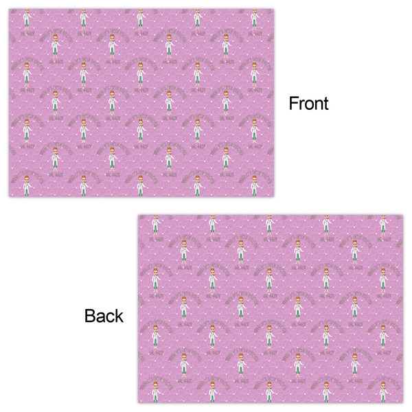 Doctor Avatar Wrapping Paper Sheet - Double Sided - Front & Back