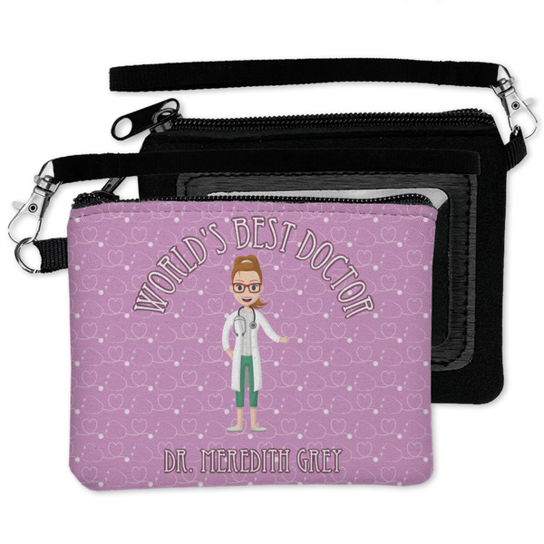 Doctor Avatar Wristlet ID Cases - MAIN