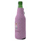 Doctor Avatar Zipper Bottle Cooler - ANGLE (bottle)