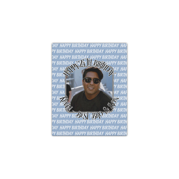 Photo Birthday 11x14 - Canvas Print - Front View