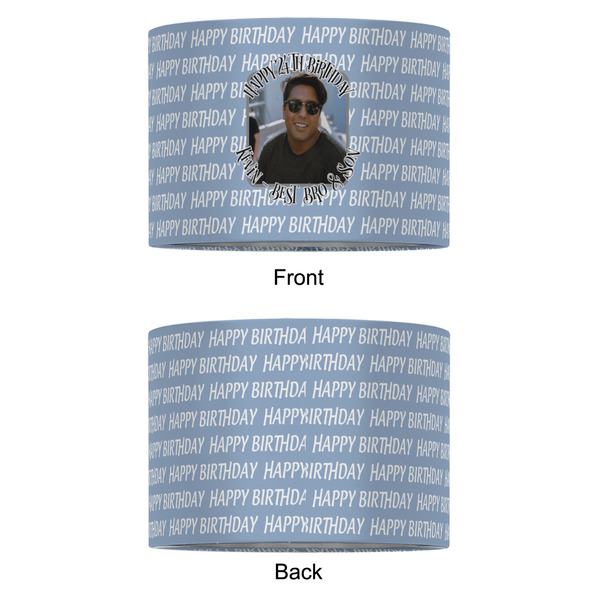 Photo Birthday 12" Drum Lampshade - APPROVAL (Fabric)