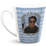 Photo Birthday 12 Oz Latte Mug