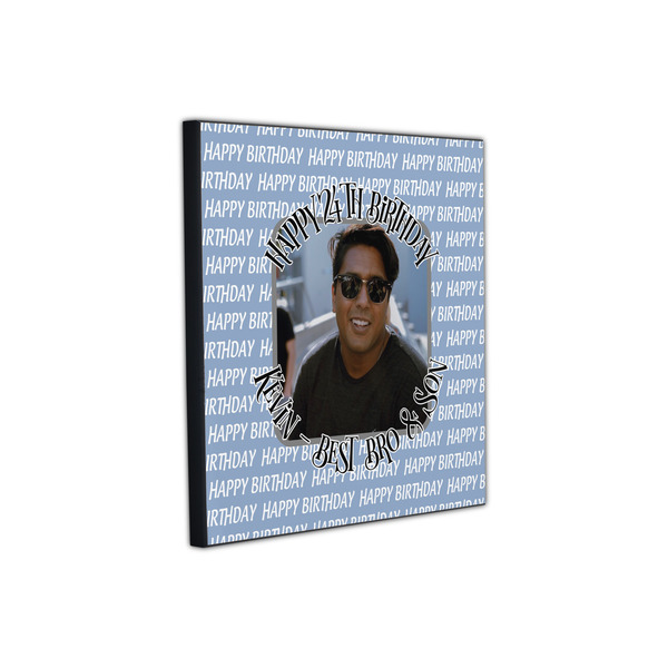 Photo Birthday 12x12 Wood Print - Angle View