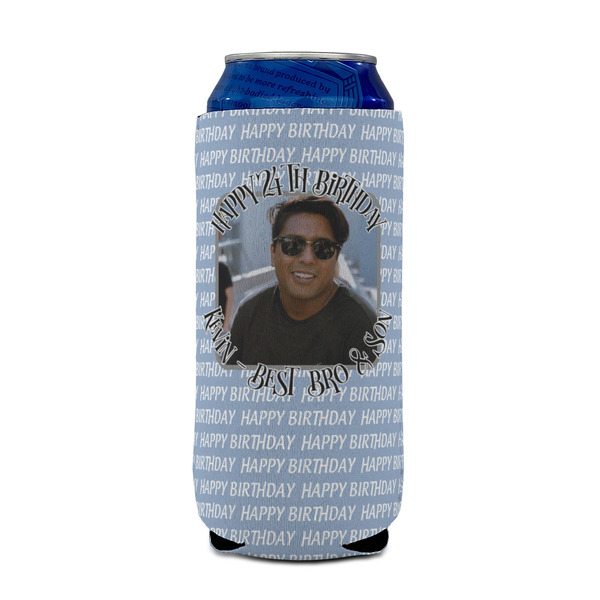 Photo Birthday 16oz Can Sleeve - FRONT (on can)