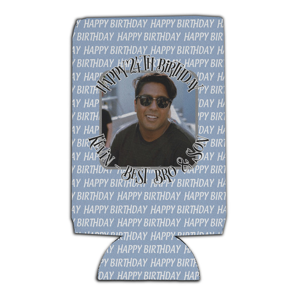 Photo Birthday 16oz Can Sleeve - Set of 4 - FRONT