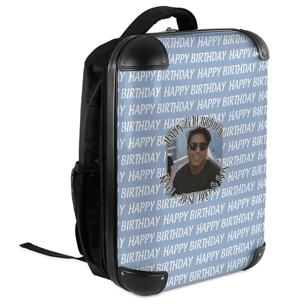 Photo Birthday 18" Hard Shell Backpacks - ANGLED VIEW