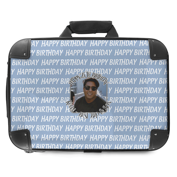 Custom Photo Birthday Hard Shell Briefcase - 18"