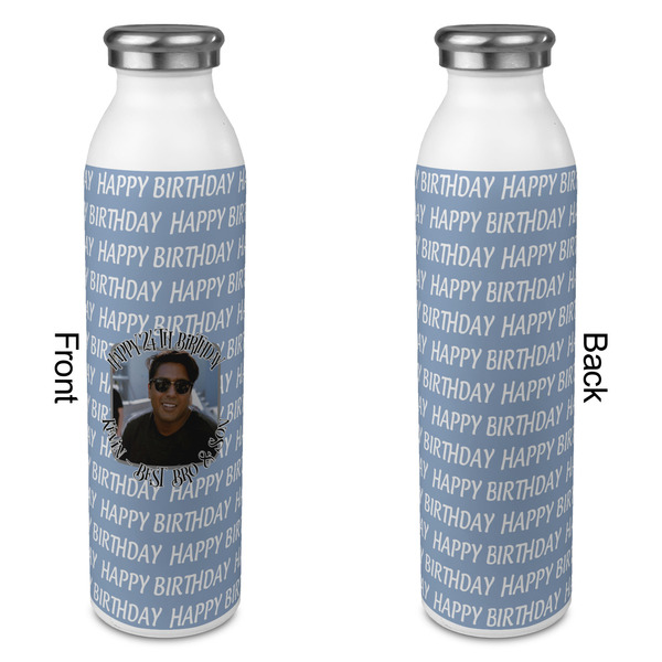 Photo Birthday 20oz Water Bottles - Full Print - Approval