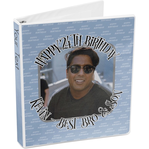 Photo Birthday 3-Ring Binder 3/4 - Main