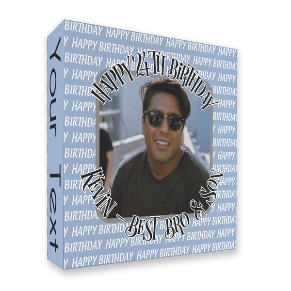 Photo Birthday 3 Ring Binders - Full Wrap - 2" - FRONT