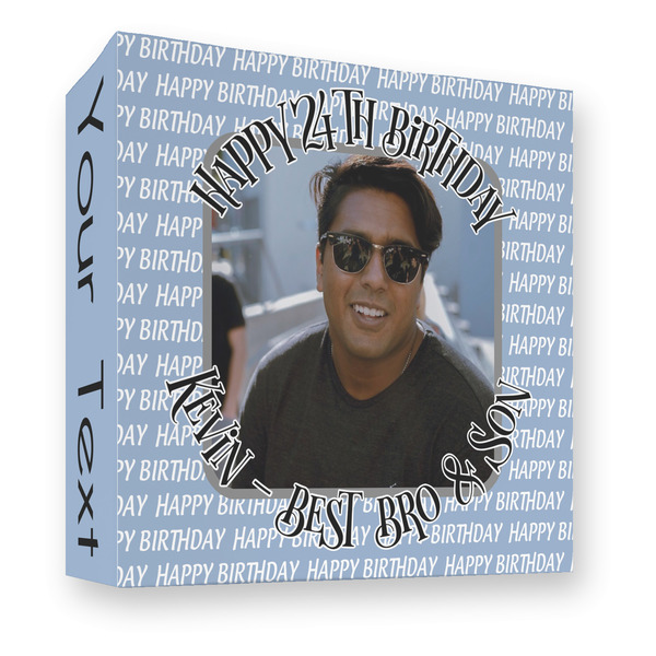 Photo Birthday 3 Ring Binders - Full Wrap - 3" - FRONT