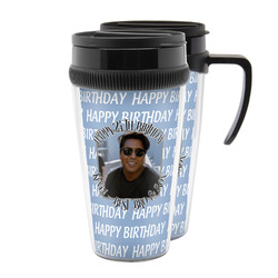 Photo Birthday Acrylic Travel Mug