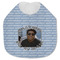 Photo Birthday Jersey Knit Baby Bib