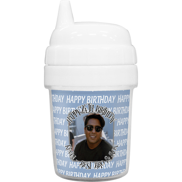 Custom Photo Birthday Baby Sippy Cup (Personalized)