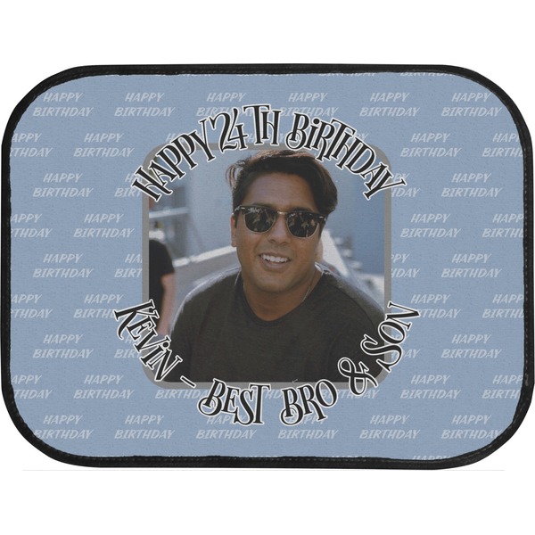 Photo Birthday Back Seat Car Mat