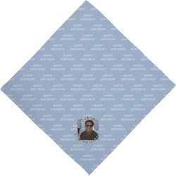 Photo Birthday Dog Bandana Scarf
