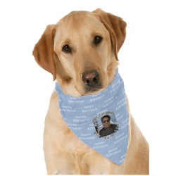 Photo Birthday Dog Bandana Scarf