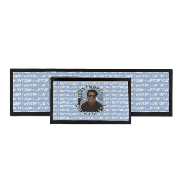 Photo Birthday Bar Mat - Parent Main
