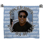 Photo Birthday Bath Towel (Personalized)