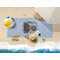 Photo Birthday Beach Towel Lifestyle
