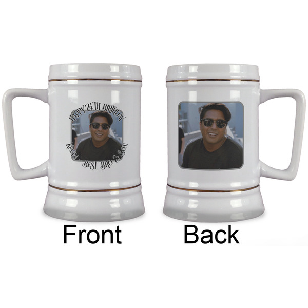 Photo Birthday Beer Stein - Approval