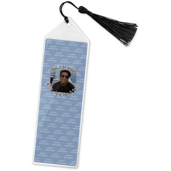 Custom Photo Birthday Book Mark w/Tassel (Personalized)