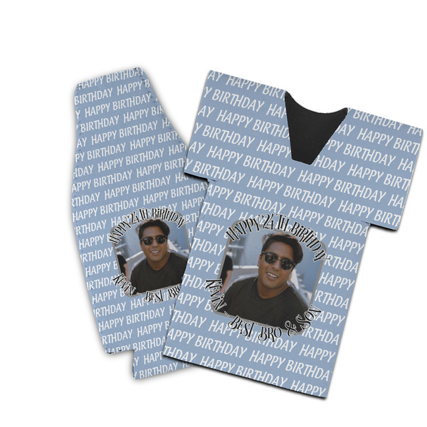 Custom Photo Birthday Bottle Cooler