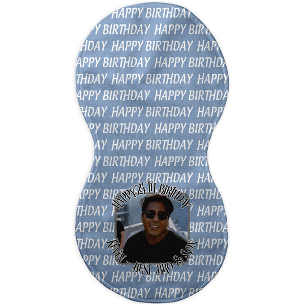 Photo Birthday Burp Peanut Shaped Flat