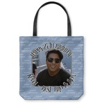 Photo Birthday Canvas Tote Bag - Small - 13"x13" (Personalized)