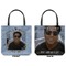 Photo Birthday Canvas Tote - Front and Back