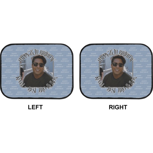 Photo Birthday Car Floor Mats (Back Seat) (Approval)