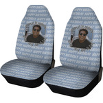 Photo Birthday Car Seat Covers (Set of Two) (Personalized)