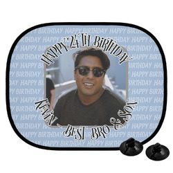 Photo Birthday Car Side Window Sun Shade (Personalized)