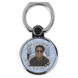 Photo Birthday Cell Phone Ring Stand & Holder (Personalized)