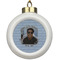 Photo Birthday Ceramic Ball Ornament