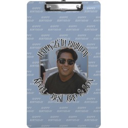 Photo Birthday Clipboard (Legal Size) (Personalized)