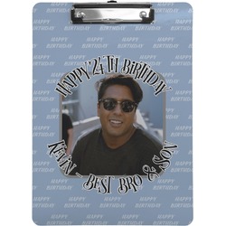 Photo Birthday Clipboard (Letter Size) (Personalized)