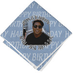 Photo Birthday Cloth Napkin